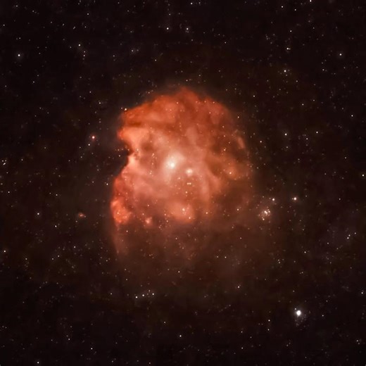 I pointed my telescope at a nebula 6,400 light years