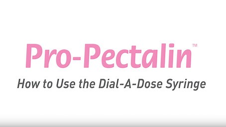 How to Use the Vetoquinol Pro-Pectalin Syringe
