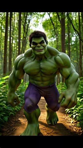 Nalayak Hulk maa ke Liye jungal serr lane gaya! #hulkshorts #hulkmode