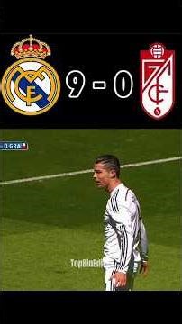 CRISTIANO RONALDO 5 GOALS!🤯 👑 Real Madrid 9-1 Granada | Ultimate Match