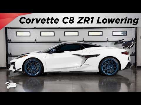 How To Lower Your C8 ZR1 (NO FRONT LIFT) - Paragon Performance