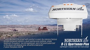 8-11EX SP Wet Bath | Northern Lite 4-Season Truck Campers