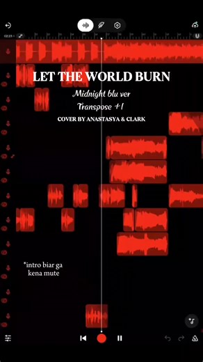 Let the World Burn: Midnight Blu Cover