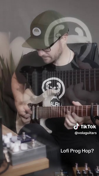 @Garrett Sodrosky is an inspiration machine. Lofi Prog Hop is here to stay. He’s playing the tried and true Vola OZ 7 QGM J1 - 7 String guitar #lofi #prog #fyp #guitartok #vibe