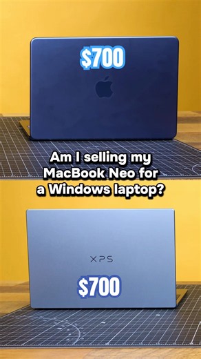 MacBook Neo vs. Dell XPS 13: Which $700 Laptop Should You Get 👀💻 #computing #comparison