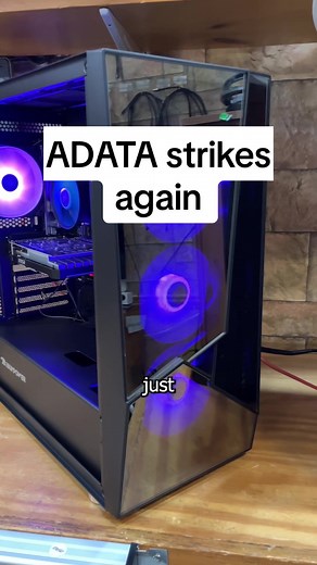 How can an NVMe drive cause a DRAM error on an iBuyPower #Gaming #PC ? I have no idea, but what I do know is this flashy piece of #tech came into my repair shop because it wouldn't boot. After checking the RAM CPU GPU PSU and my temperature, it ended up being the ADATA NVMe drive causing this error. #technology is always changing, and the problems change with it. Has anyone ever seen this happen on a #computer before? #techtok