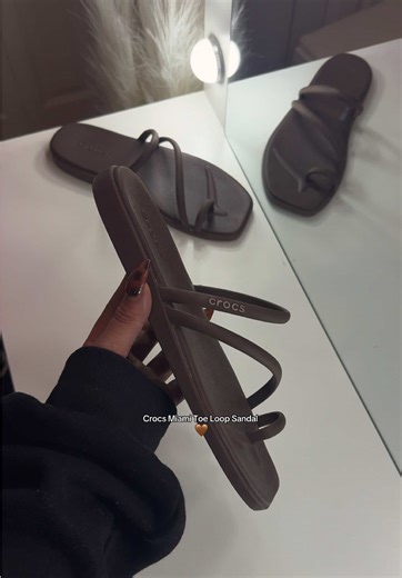 Explore the Crocs Miami Toe Loop Sandals