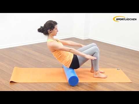 Bauchmuskeltraining mit der Pilates Rolle