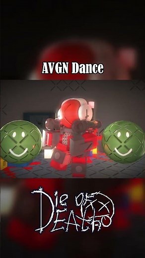 AVGN Dance | Die of Death ROBLOX ANIMATION #roblox #shorts #dieofdeath