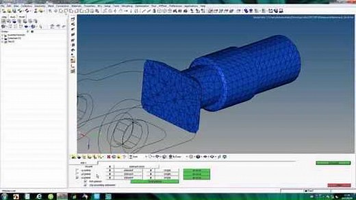 如何在hypermesh中查看模型的剖面图