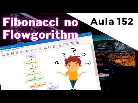 Como calcular a Sequência de Fibonacci no Flowgorithm? Algoritmo Sequência de Fibonacci | aula 152