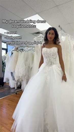 Perfect for the princess bride 🤍