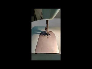 Blue Vintage Singer Style - Mate Model 348 Electric Heavy Duty Sewing Machine