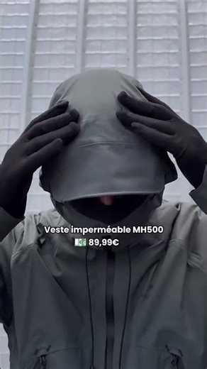 SHOPPING - Veste imperméable MH500 🌧️ | Decathlon