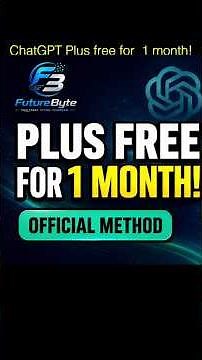 How to Get ChatGPT Plus FREE—Check Your Eligibility! 🤯 #Shorts
