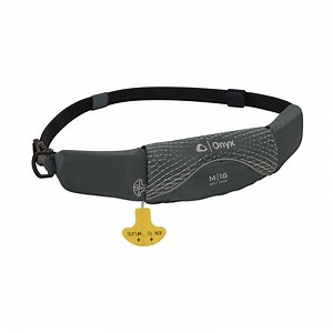 Onyx M-16 Belt Pack Inflatable Life Jacket (PFD) | Green Water Sports