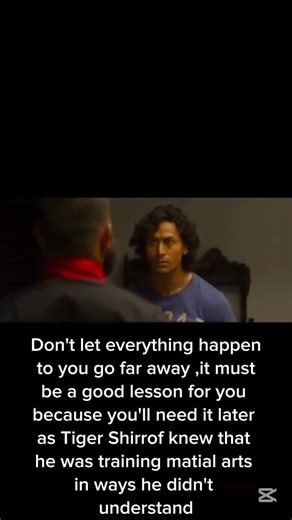 He didn't understand that he was training matial arts