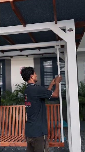 Beautiful Garden Swing Making & Installation | Outdoor Setup Kerala