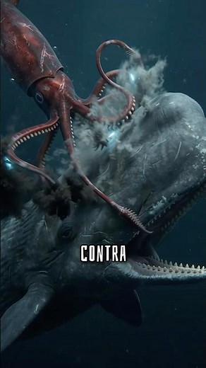 Cachalote vs Calamar Colosal: El Rey del Abismo 🩸