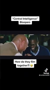 The Rock Kevin Hart bloopers