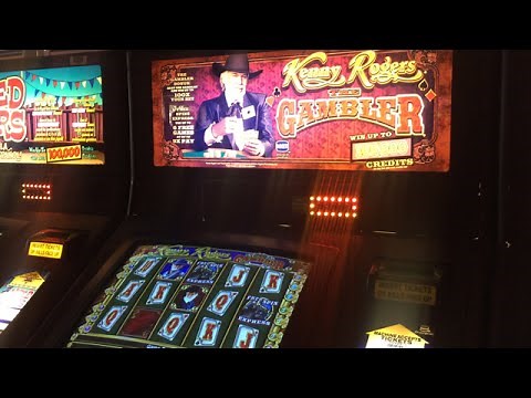 Kenny Rogers THE GAMBLER Slot Machine Gameplay