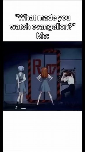 Shinji cranking that Soulja boy lol #anime #evangelion