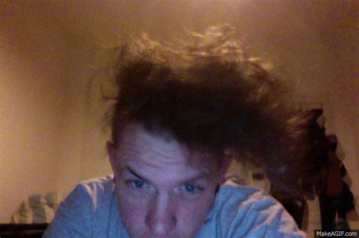A bad hair day on Make a GIF
