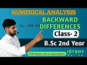 Forward difference operator (part 2) | Numerical Analysis | Unit 1 | अग्रांतर संकारक