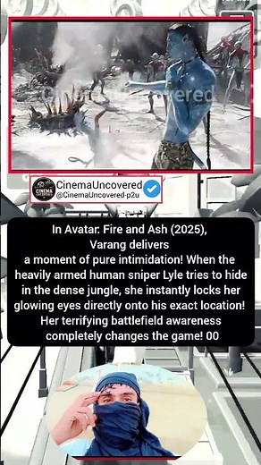 Varang's Glowing Eyes Instantly Expose the Sniper! 👀🔥 | Avatar: Fire and Ash