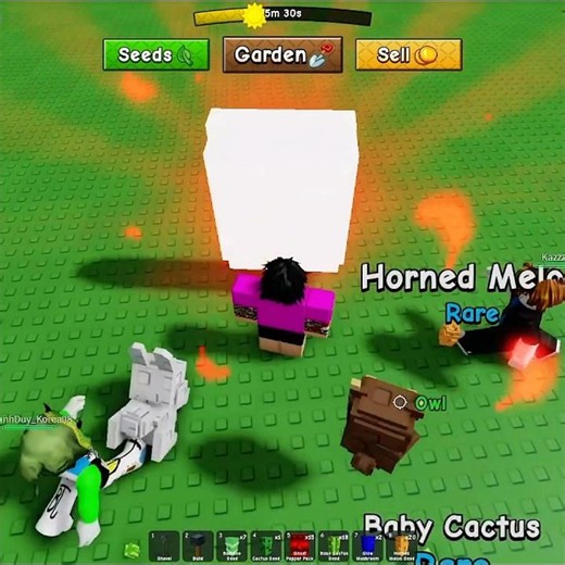 Gray Opens Ghost Pepper Packs in Grow A Garden 2 #roblox