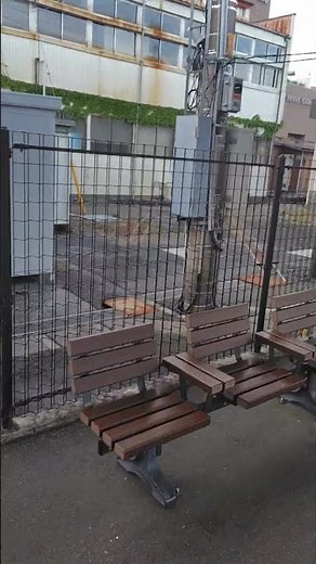 御殿場駅のホームからの風景