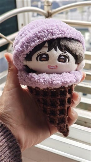 Cute Amigurumi Ice Cream Cone