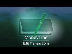 How to Edit Transactions | MoneyLine Personal Finance Software Tutorial