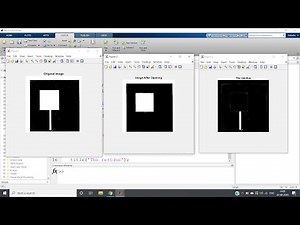 Object Decomposition using Morphological Opening | MATLAB