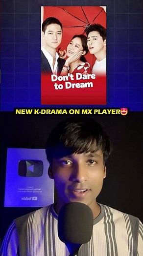 🔥New K-drama in Hindi on MX Player 🥰 Don't Dare to Dream Kdrama Review in Hindi #shorts