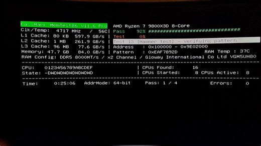 有基础的话用这玩意调内存是真好用 Memtest86 Pro专业版