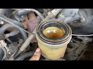 Power steering cooler install