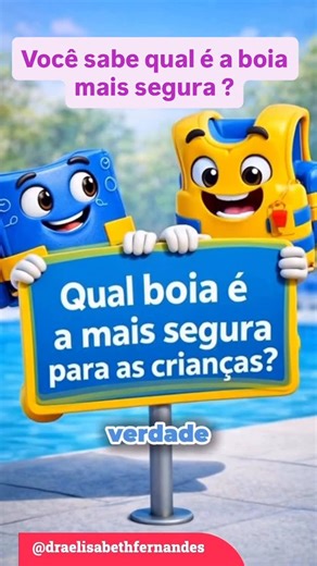 Cantinho da Mae Online on Instagram: "O uso da boia mais segura, própria para bebês, é um cuidado essencial durante momentos na água. Ela ajuda a manter o bebê na posição correta, evitando que a cabeça fique submersa. Boias certificadas oferecem mais estabilidade e reduzem riscos de acidentes. Mesmo assim, elas não substituem a supervisão constante de um adulto. Com a boia adequada e atenção total, a água se torna um ambiente mais seguro e tranquilo. #piscinacomsegurança #piscina #segurançaparac