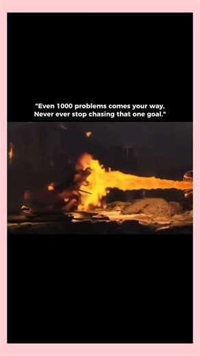 even 1000 problem comes your way never ever stop chasing that one goal