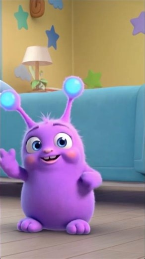 Meet Zozo! The Curious Purple Alien 🌟