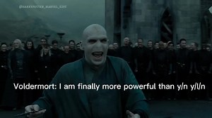 Voldemort vs Y/N: Battle of Hogwarts