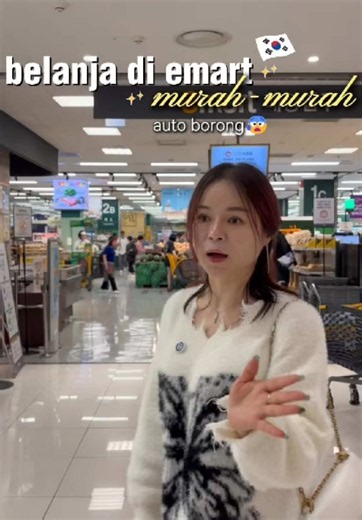 Belanja di E-mart Korea yang gede dan lengkap, bisa buat kamu kalo mau belanja oleh oleh Korea😱 #korea #belanja #supermarketkorea #emart #wjlove