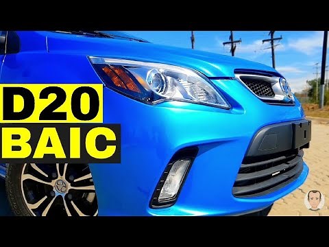 2018 BAIC D20 - Sedan for Everyone! Subcompact 0-100 km Test Drive