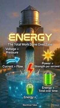 Electrical Energy Explained Like a Story 🎬#shorts#trending#viral#energy#physics#facts#electrical#tft