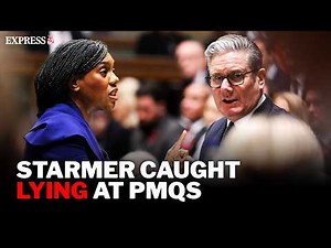 Keir Starmer CAUGHT-OUT LYING at PMQs in final FURIOUS blitz by Kemi Badenoch before recess