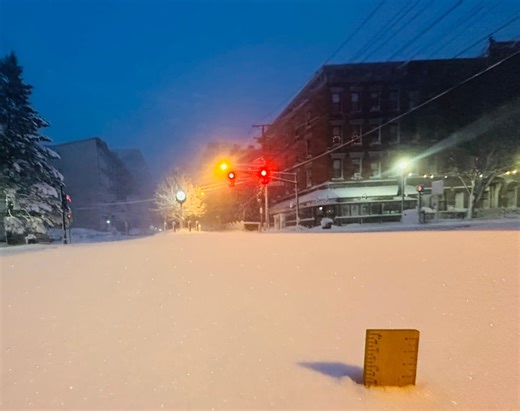 How Much Snow Fell On Hoboken? See Blizzard Totals And Forecast For Wednesday Storm