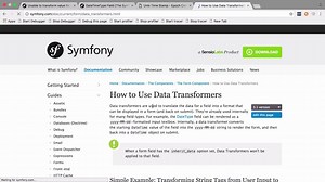 Timestamps on Symfony 3 Forms