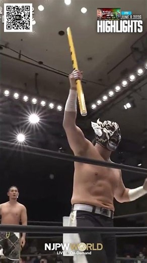 新日本プロレス『＜PPV＞新日本プロレス×DDTプロレス 一面対抗戦PART2 ～矢野軍vsササダンゴ軍 5対5勝ち抜き団体戦～』(6.8) ハイライト #shorts