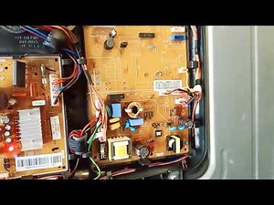 Samsung Refrigerator Main PCB 10 time and Inverter Card 3 time blinking compressor defective