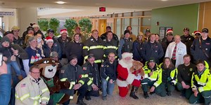 Holidays arrive early for the University of Vermont Children’s Hospital